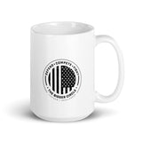 The BIGGER Circle White Glossy Mug